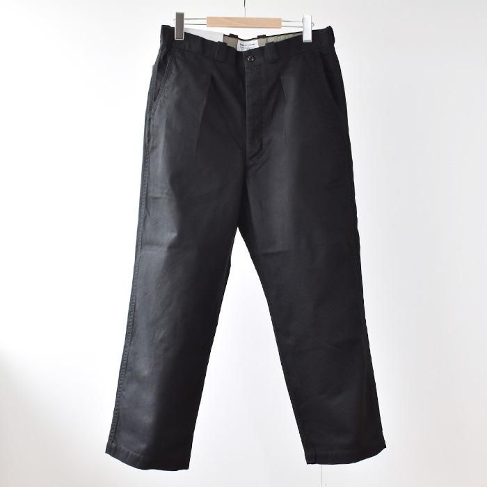 ENDS and MEANS】 2022AW ARMY Chino - Black - ENDS and MEANS】 2022AW ARMY Chino - Black -