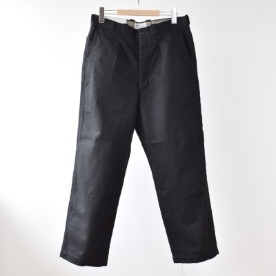 ENDS and MEANS 2022AW ARMY Chino- Black -