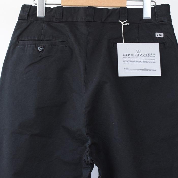 ENDS and MEANS】 2024AW Work Chino - Black - ENDS and MEANS】 2024AW Work Chino - Black -