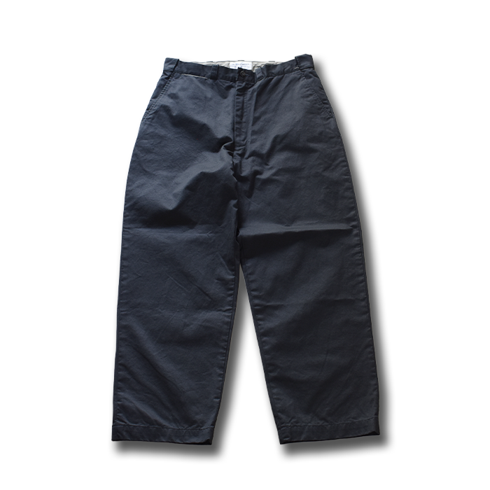 ENDS and MEANS 2025AW Work Chino- Black -