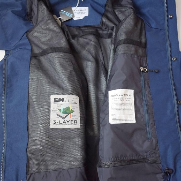 ENDS and MEANS】2022AW MOUNTAIN PARKA - African Black - ENDS and MEANS】2022AW MOUNTAIN PARKA - African Black -