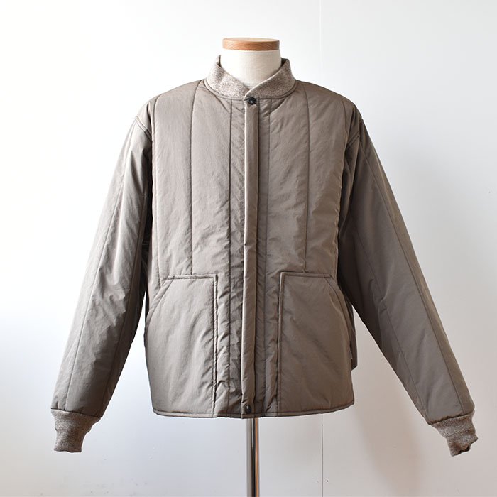 ENDS and MEANS】2022AW Quilting Jacket - Khaki -