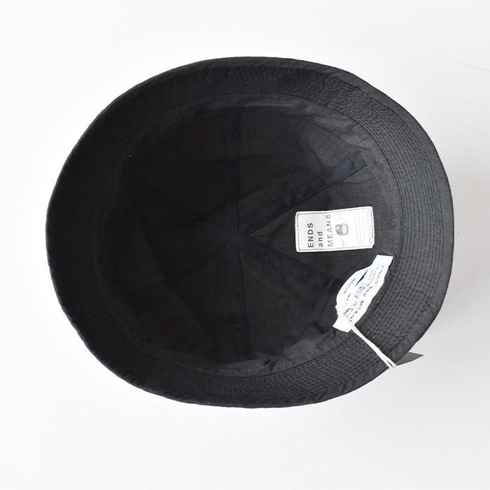 ENDS and MEANS】2022AW ARMY HAT - Fade Black - ENDS and MEANS】2022AW ARMY HAT - Fade Black -