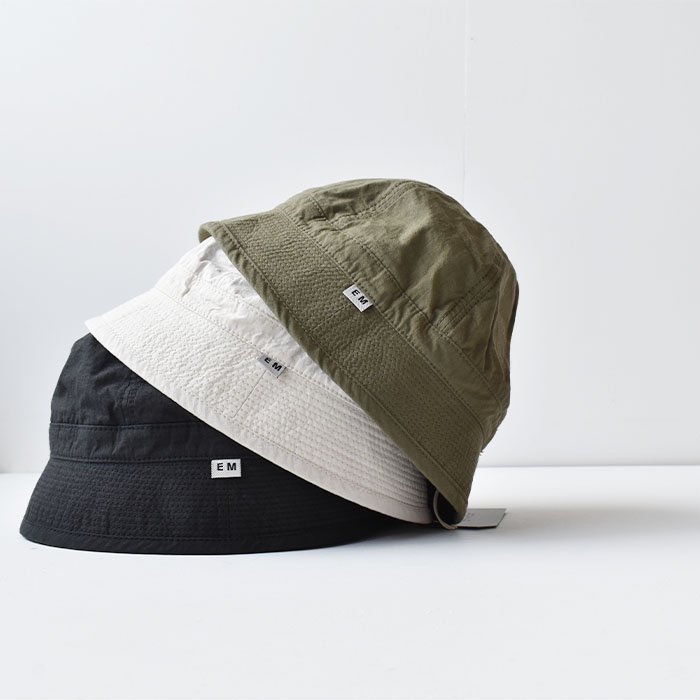 ENDS and MEANS】2022AW ARMY HAT - Fade Black -
