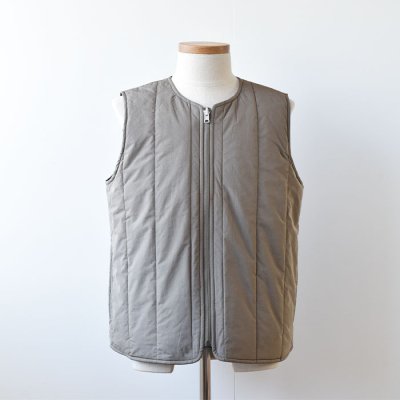 ENDS and MEANS2022AW Quilting Vest  - Khaki -