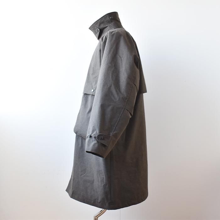 ENDS and MEANS】2022AW JOURNALIST COAT - Black Brown -
