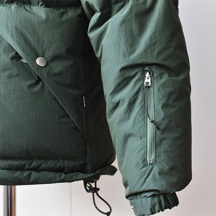 ENDS and MEANS】2022AW DOWN JACKET - Deep Green - ENDS and MEANS】2022AW DOWN JACKET - Deep Green -