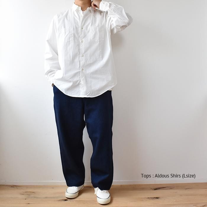 ENDS and MEANS】Aldous Shirts - White -