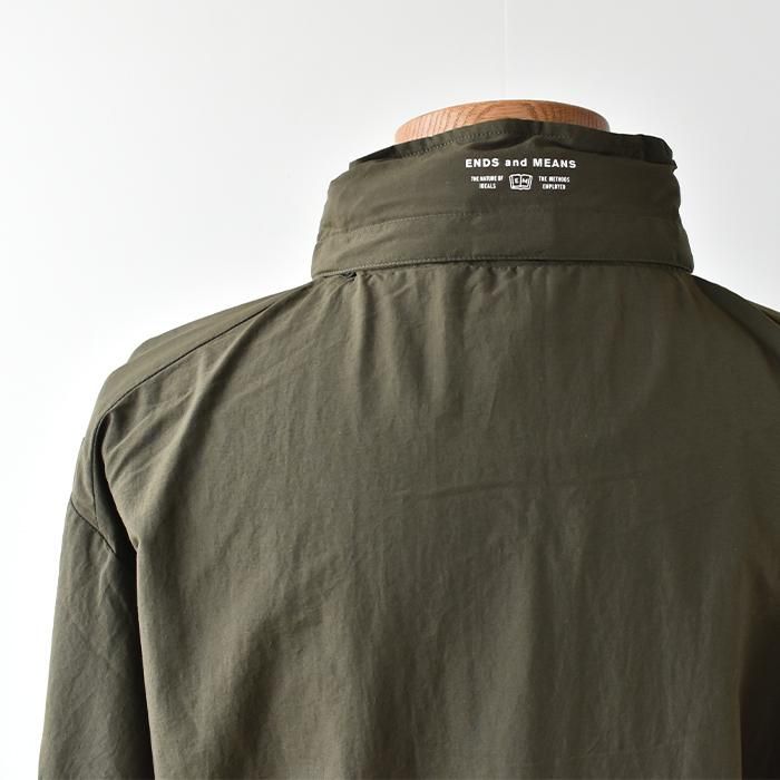 ENDS and MEANS】 2023SS Tactical Track Jacket - Deep Olive - ENDS and MEANS】 2023SS Tactical Track Jacket - Deep Olive -