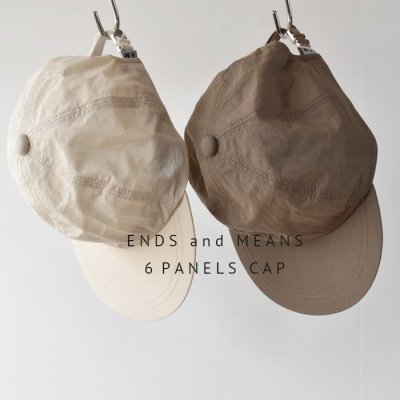 ENDS and MEANS2023SS  6 PANELS CAP  - 2Colors -