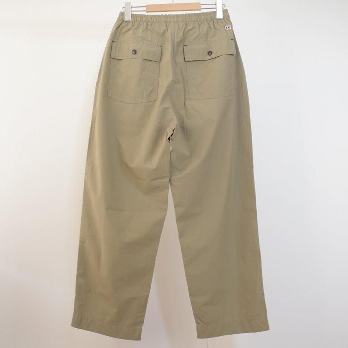 ENDS and MEANS】2025SS EASY BAKER PANTS - Khaki - ENDS and MEANS】2025SS EASY BAKER PANTS - Khaki -