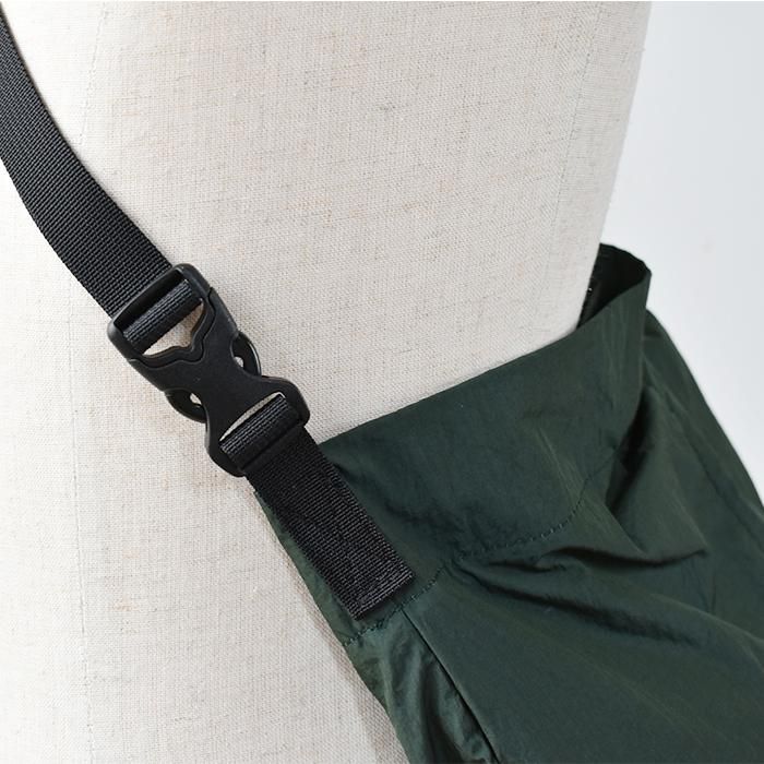 ENDS and MEANS Packable Sholder Bag GREEN ENDS and MEANS通販