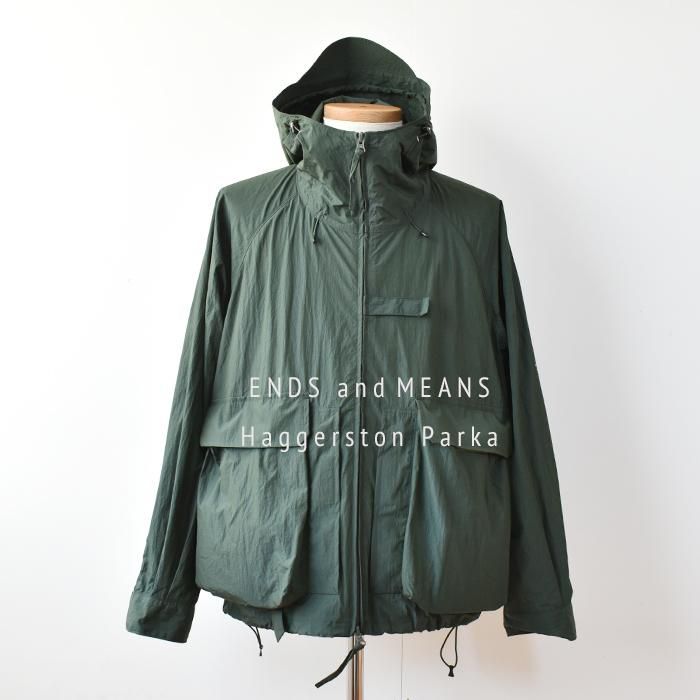 ENDS and MEANS】2023SS Haggerston Parka - Woods Green -