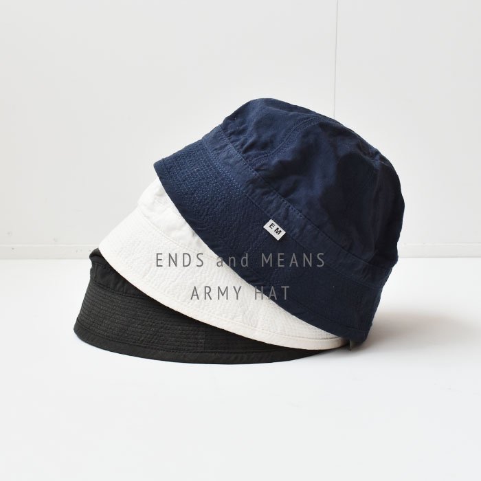 ENDS AND MEANS ARMY HAT M - ハット