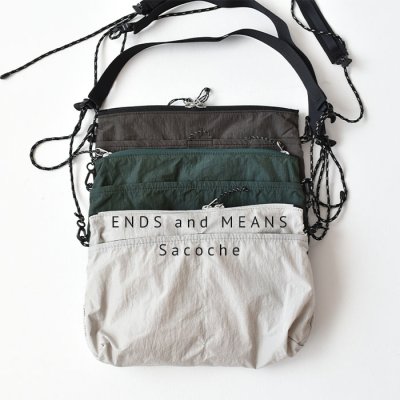 【ENDS and MEANS】SACOCHE 2023SS　- 3 Colors -