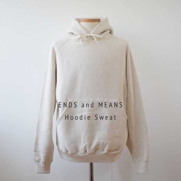 ENDS and MEANS】2023AW HOODIE SWEAT - Oatmeal -