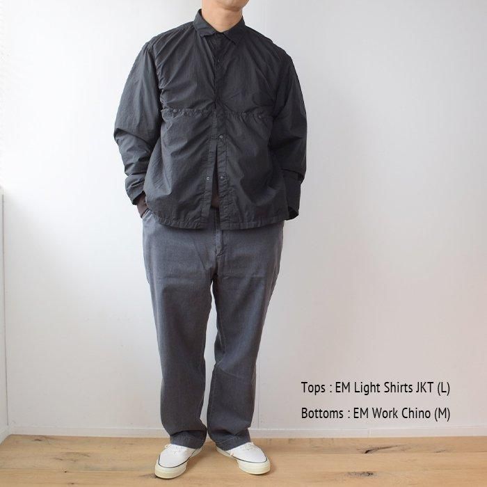 ENDS and MEANS】 2024AW Work Chino - Gray Denim - ENDS and MEANS】 2024AW Work Chino - Gray Denim -