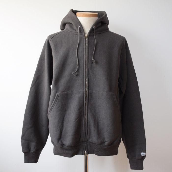 ENDS and MEANS】2023AW ZIP HOODIE SWEAT - Fade Black - ENDS and MEANS】2023AW ZIP HOODIE SWEAT - Fade Black -