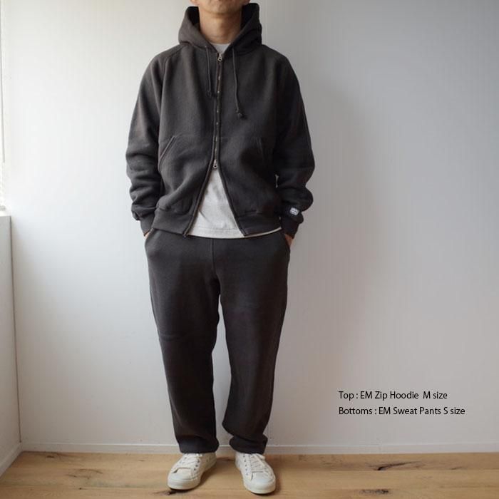 ENDS and MEANS】2023AW ZIP HOODIE SWEAT - Fade Black - ENDS and MEANS】2023AW ZIP HOODIE SWEAT - Fade Black -