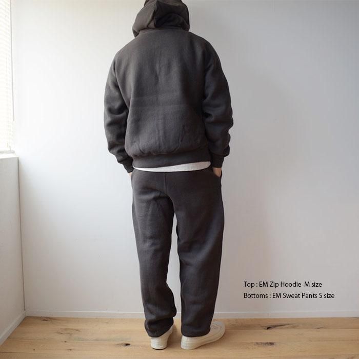 ENDS and MEANS】2023AW ZIP HOODIE SWEAT - Fade Black - ENDS and MEANS】2023AW ZIP HOODIE SWEAT - Fade Black -