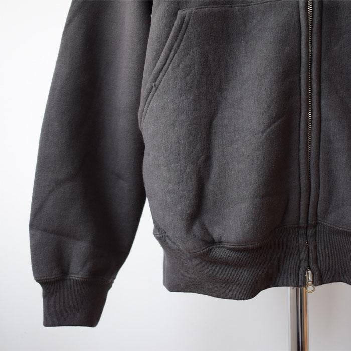 ENDS and MEANS】2023AW ZIP HOODIE SWEAT - Fade Black -