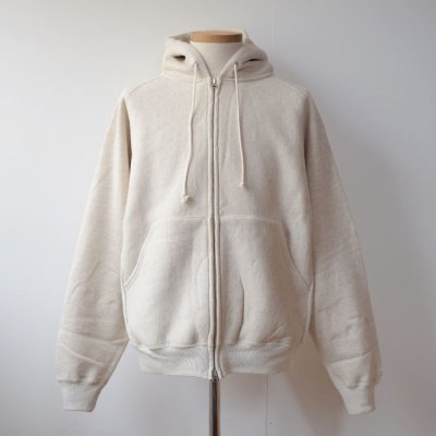 【ENDS and MEANS】2023AW ZIP HOODIE SWEAT  - Oatmeal -
