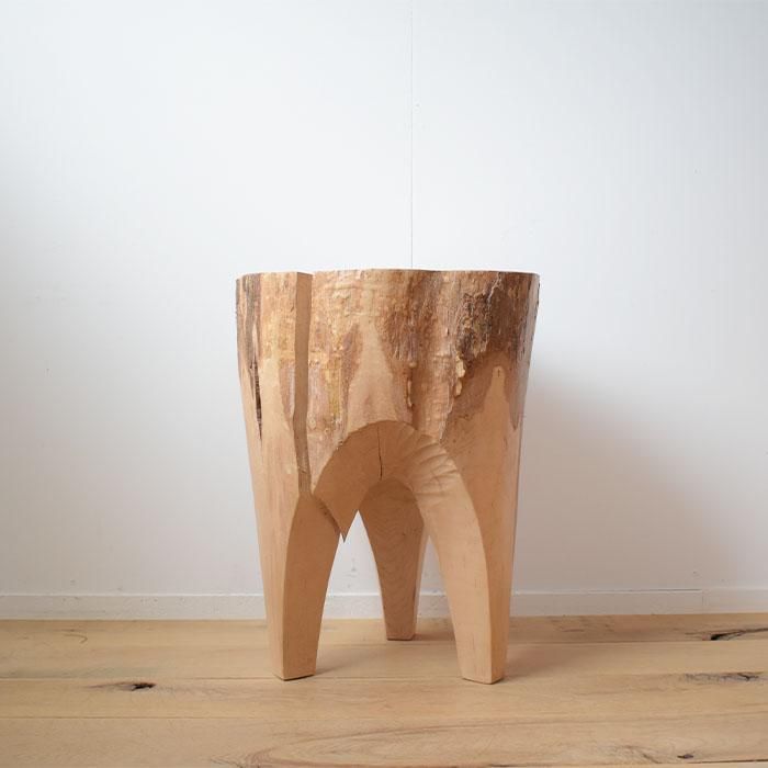 【LOGGER WOOD SUPPLY CO】 BEAR STOOL - REG Type -