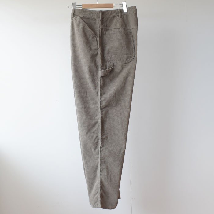 ENDS and MEANS】 2023AW Waffle Painter Pants - Khaki -