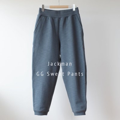 Jackman2023AW GG Sweat Rib Pants- Tetsukon -