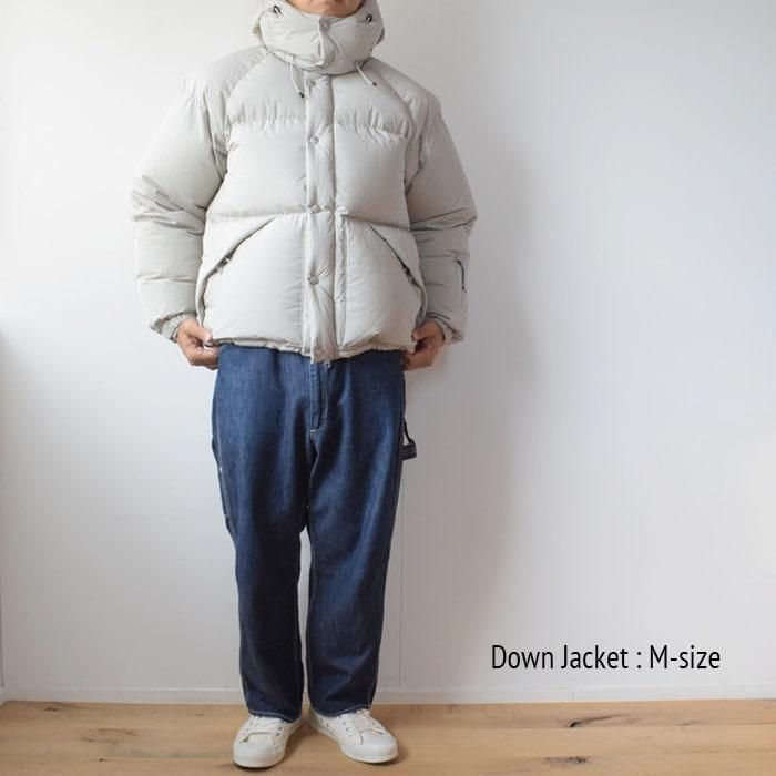 ENDS and MEANS】2023AW DOWN JACKET - Moon Gray - ENDS and MEANS】2023AW DOWN JACKET - Moon Gray -
