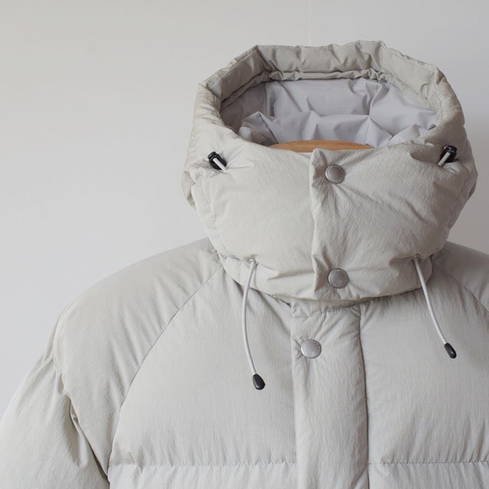 【ENDS and MEANS】2023AW DOWN JACKET - Moon Gray -