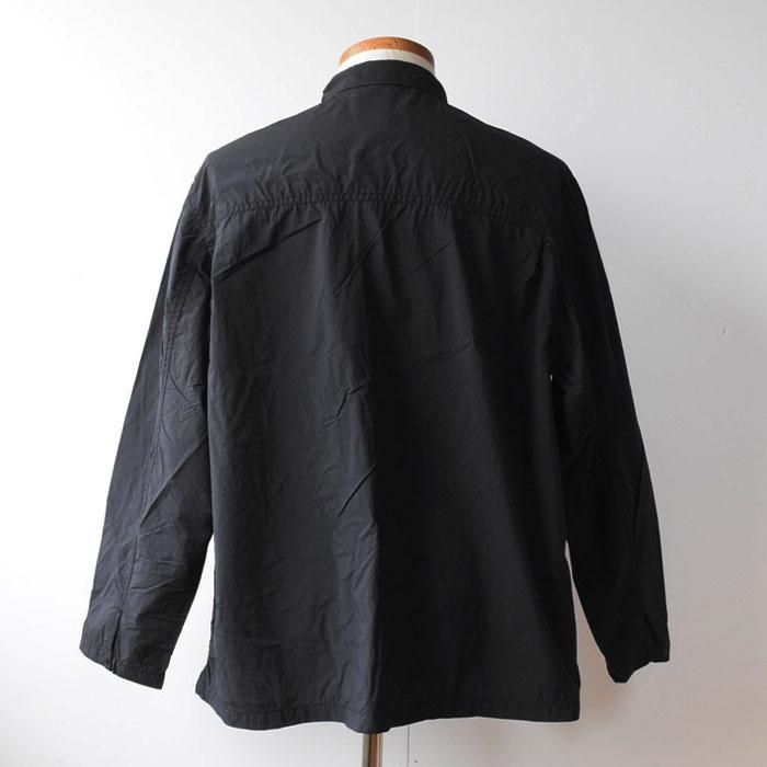 ENDS and MEANS】2023AW Light Shirts Jacket - Black -