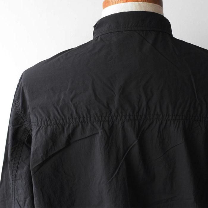 ENDS and MEANS】2023AW Light Shirts Jacket - Black - ENDS and MEANS】2023AW Light Shirts Jacket - Black -
