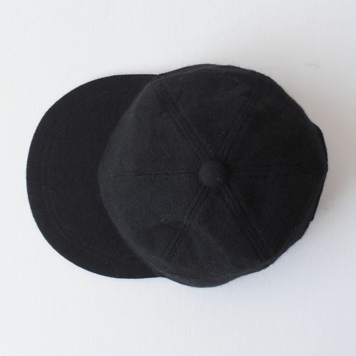ENDS and MEANS】WOOL 6 PANELS CAP 2023AW - Mix Charcoal - - 帽子