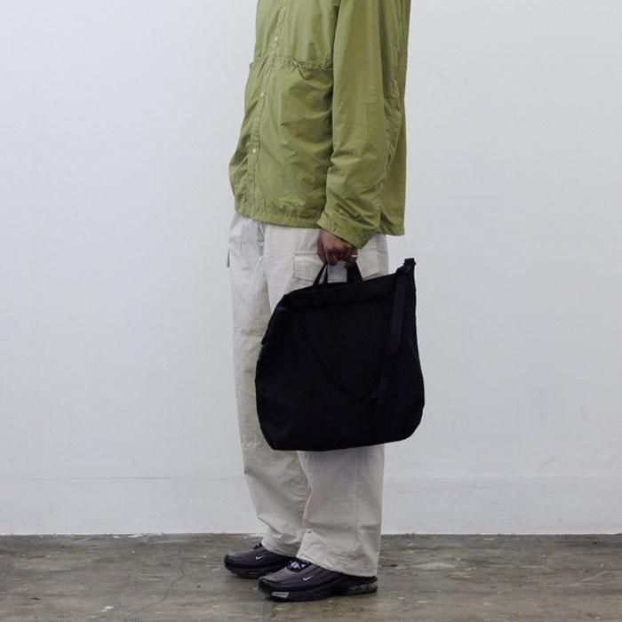 ENDS and MEANS】Packable Shoulder Bag 2023AW - Black -