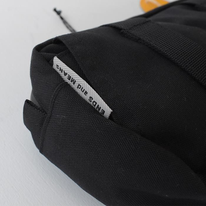 ENDS and MEANS Waist Bag BLACK ENDS and MEANS通販・取扱い