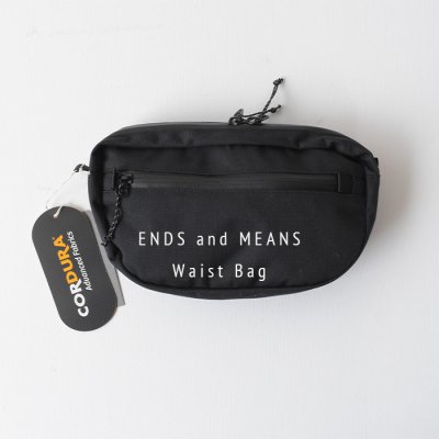 ENDS and MEANS Waist Bag   - Black -