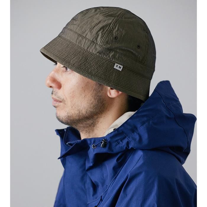 ENDS and MEANS】NYLON ARMY HAT 2023AW - Charcoal Brown - ENDS and MEANS】NYLON ARMY HAT 2023AW - Charcoal Brown -