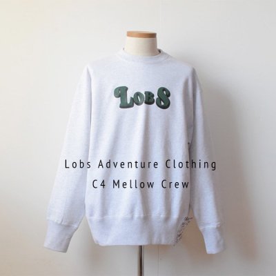 <img class='new_mark_img1' src='https://img.shop-pro.jp/img/new/icons14.gif' style='border:none;display:inline;margin:0px;padding:0px;width:auto;' />【Lobs Adventure Clothing】C4 Mellow Crew S     - Gray -