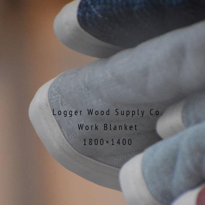 【LOGGER WOOD SUPPLY CO】 1800×1400mm ラグ LOGGER WOOD SUPPLY CO】 1800×1400mm Work Blanket