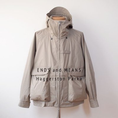 ENDS and MEANS 2024SS Haggerston Parka   - Graige -