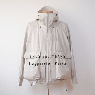 ENDS and MEANS 2024SS Haggerston Parka   - Ivory -