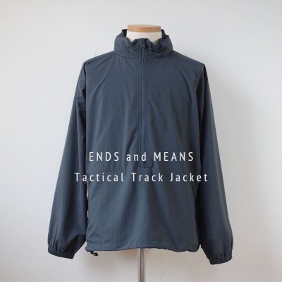 <img class='new_mark_img1' src='https://img.shop-pro.jp/img/new/icons14.gif' style='border:none;display:inline;margin:0px;padding:0px;width:auto;' />ENDS and MEANS 2024SS Tactical Track Jacket   - Midnight -
