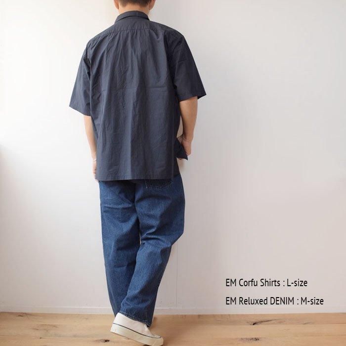 人気No.1 and ENDS MEANS】2024SS - Navy - Shirts Corfu トップス