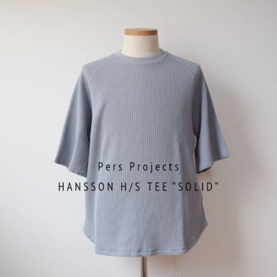 PERS PROJECTS HANSSON H/S TEE SOLID   - ORCHID - 