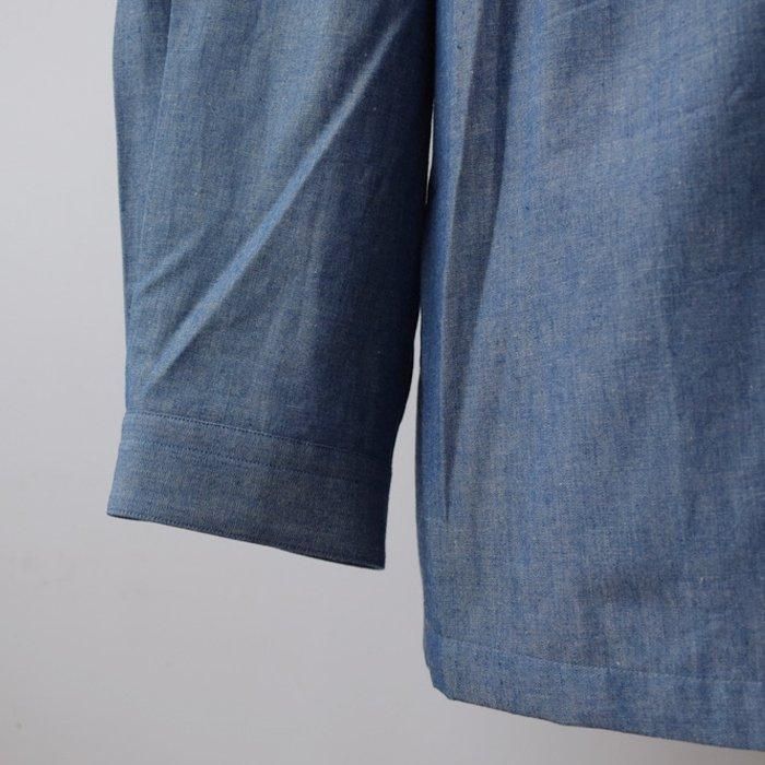 Lobs Adventure Clothing シャツ　L Lobs Adventure Clothing】C4 Pull Over Chambray Shirts - Indigo -