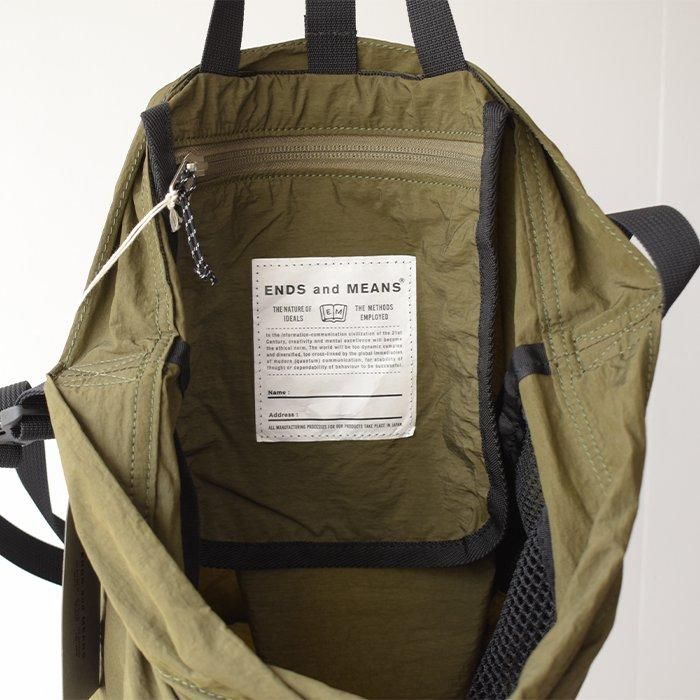 ENDS and MEANS】Packable Shoulder Bag 20243SS - 3 Colors -