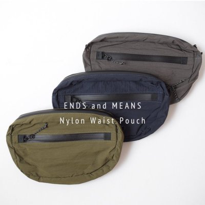 <img class='new_mark_img1' src='https://img.shop-pro.jp/img/new/icons14.gif' style='border:none;display:inline;margin:0px;padding:0px;width:auto;' />ENDS and MEANS Waist Pouch 2024SS   - 3 Colors -