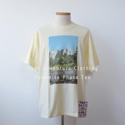 Lobs Adventure ClothingYOSEMITE PHOTO TEE    - Lt Yellow -