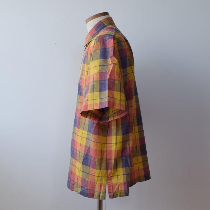 Lobs Adventure Clothing】C4 Summer Shirts - Madras Orange -